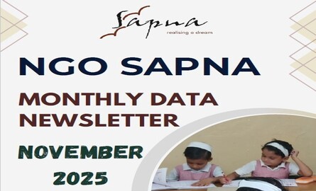 NGO SAPNA Monthly Data Newsletter_November-2025